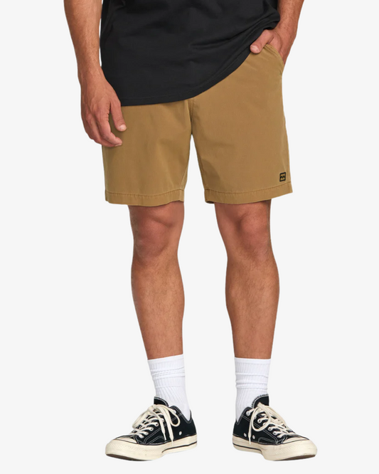 Mens Crossfire Wave Wash Subsmersible 18" Hybrid Shorts - Billabong Malaysia