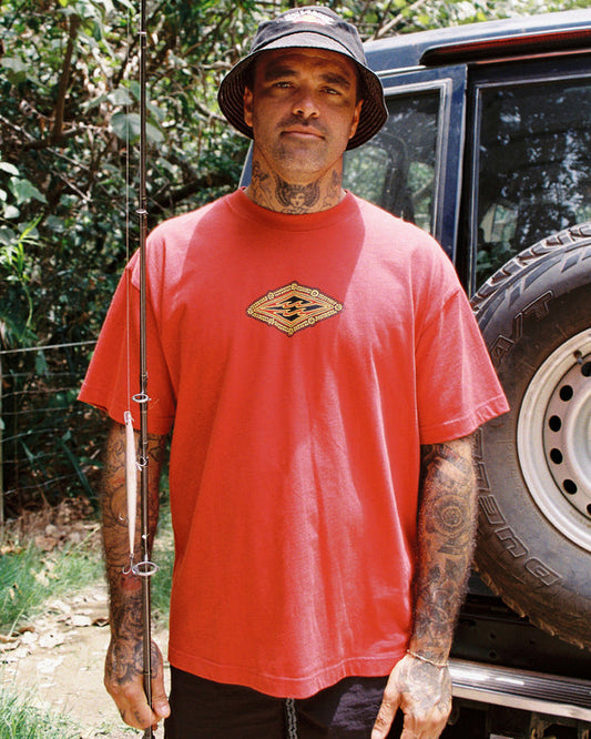 Mens Otis Diamond T-Shirt - Billabong Malaysia