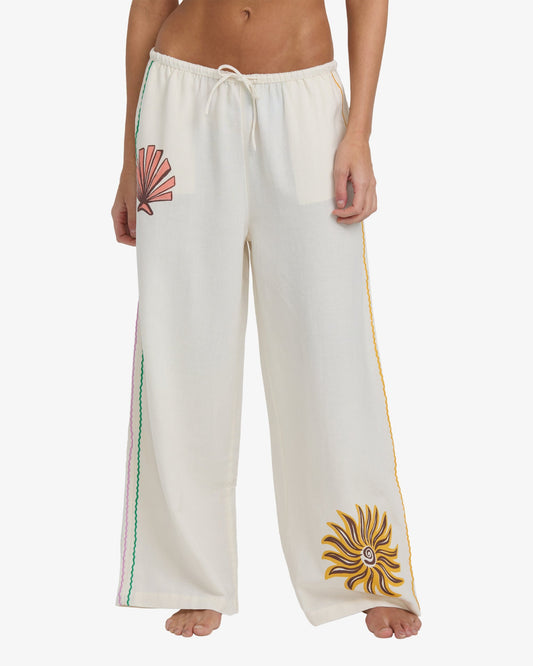 Womens Wave Haze Elastic Pants - Billabong Malaysia