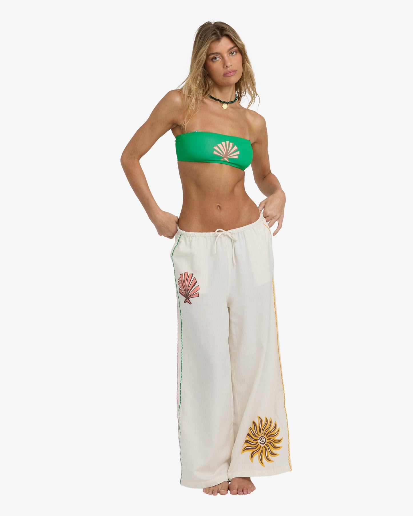 Womens Wave Haze Elastic Pants - Billabong Malaysia