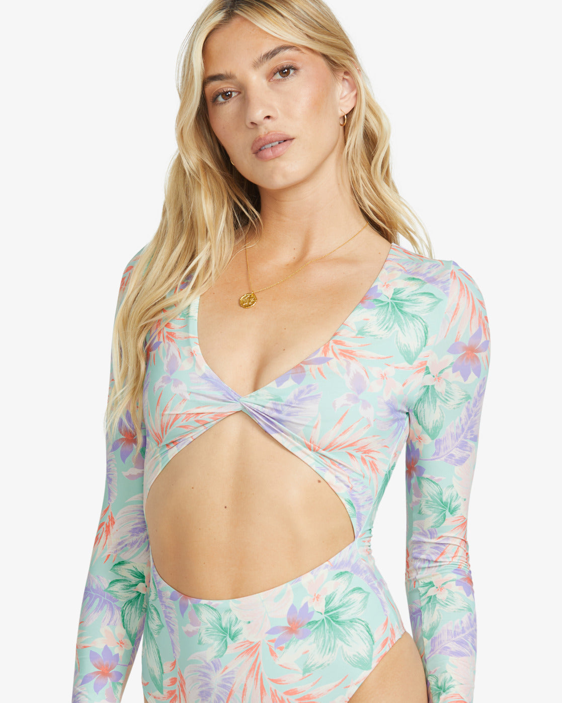 Womens Wave Haze One Piece Swimsuit - Billabong Malaysia