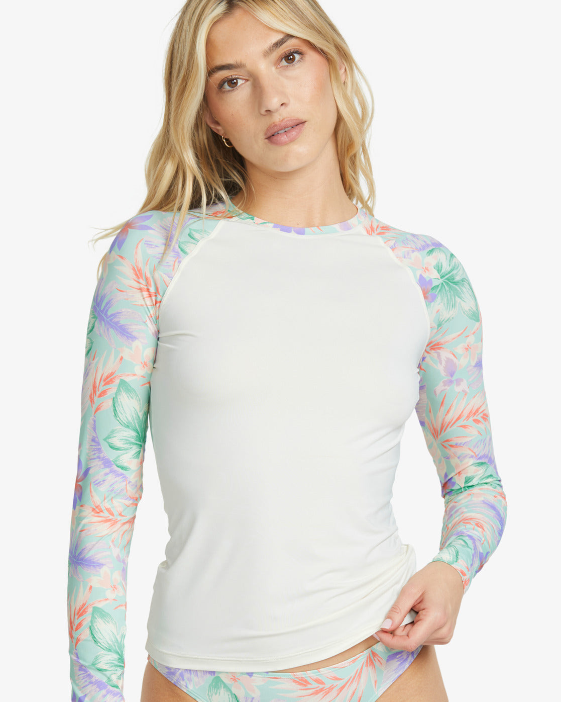 Womens Wave Haze Long Sleeve Rashguard - Billabong Malaysia