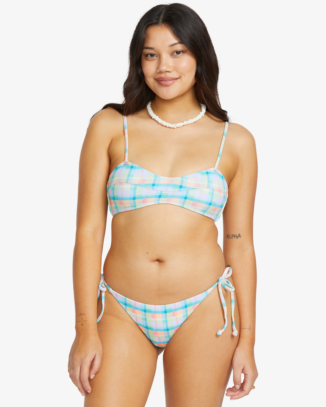 Womens Check The Waves Full Coverage Bikini Top - Billabong Malaysia
