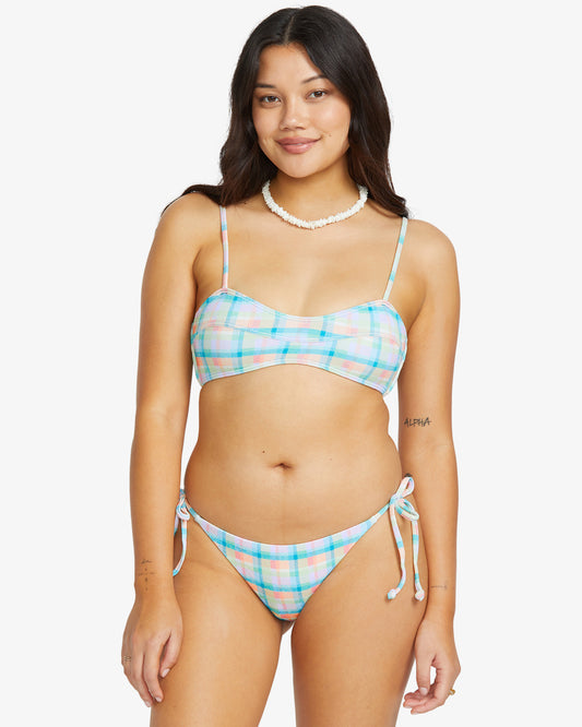 Womens Check The Waves Full Coverage Bikini Top - Billabong Malaysia
