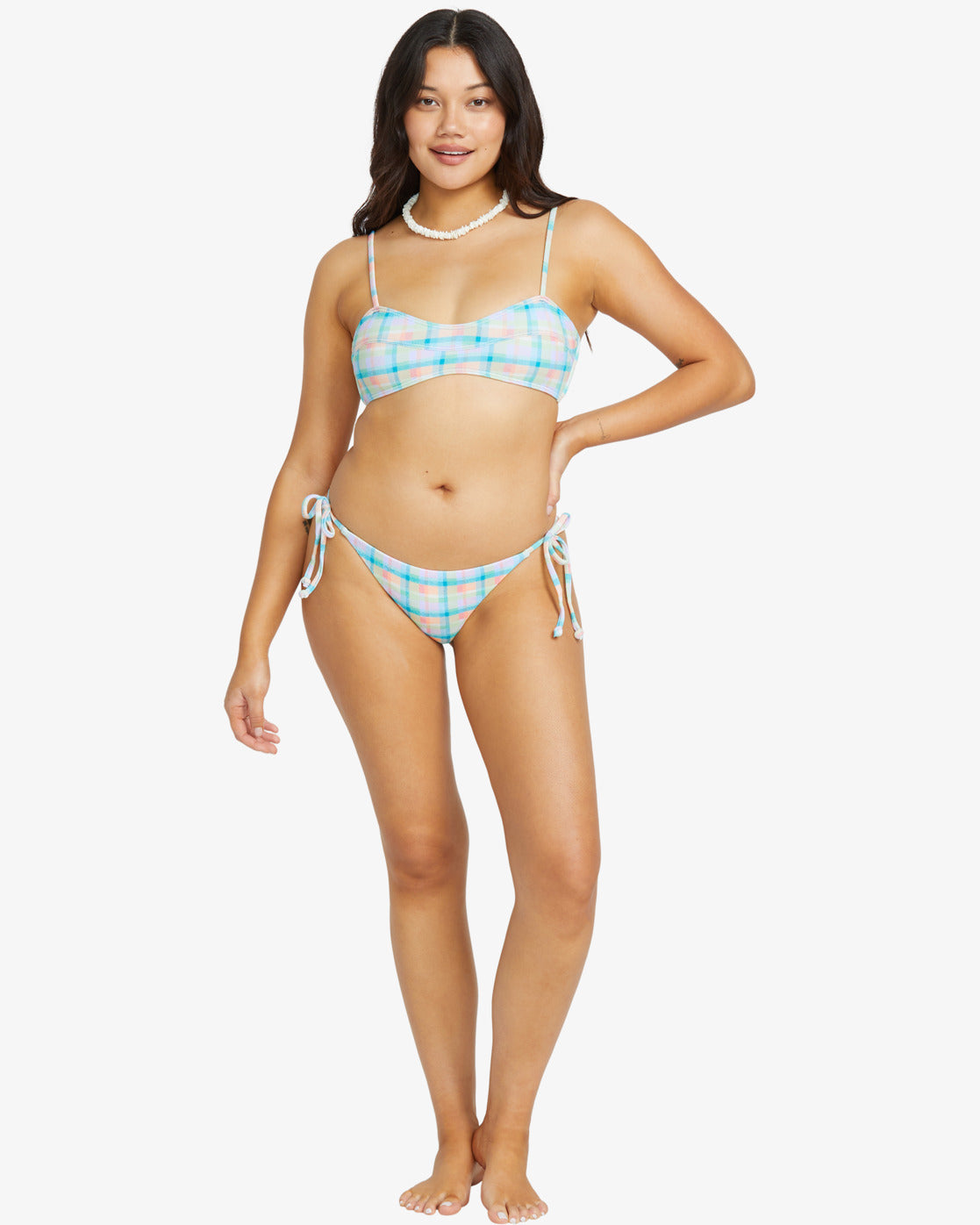 Womens Check The Waves Full Coverage Bikini Top - Billabong Malaysia