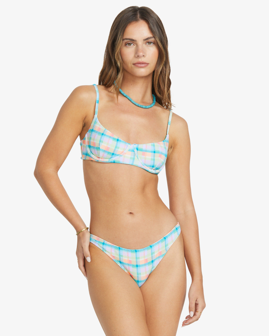 Womens Check The Waves Tropic Bikini Bottom - Billabong Malaysia