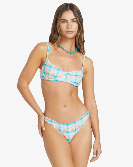 Womens Check The Waves Tropic Bikini Bottom - Billabong Malaysia