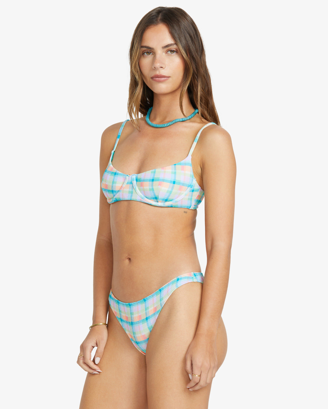 Womens Check The Waves Tropic Bikini Bottom - Billabong Malaysia