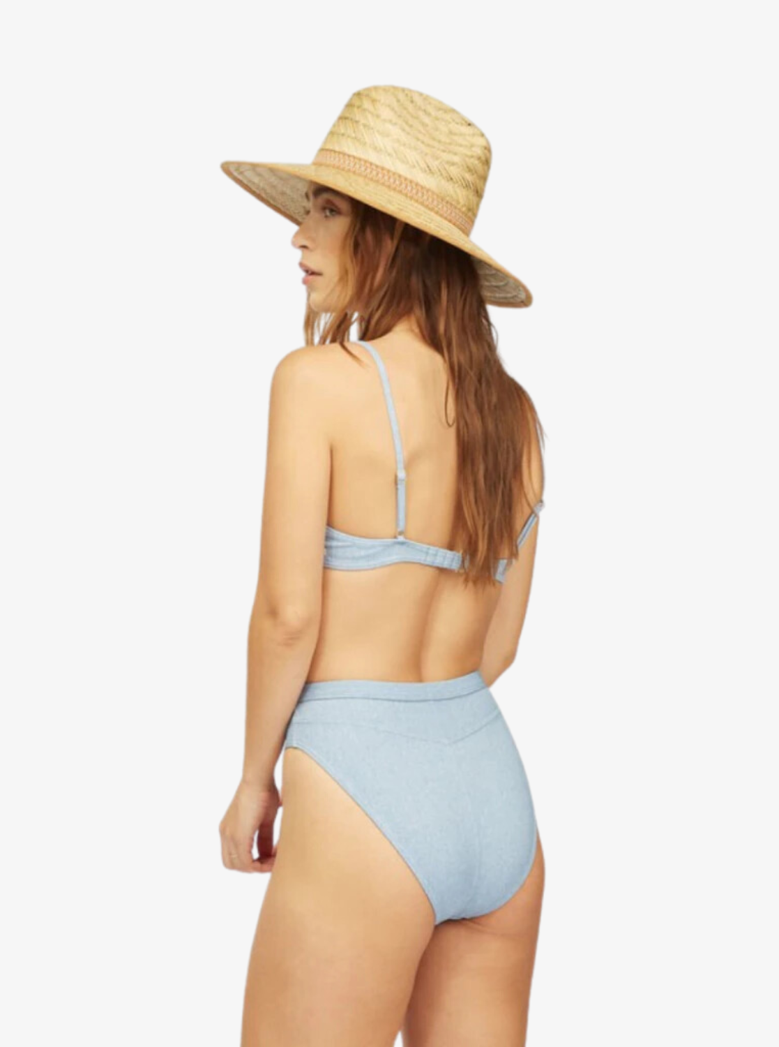 Womens Wrangler Down With Denim Underwire Bikini Top - Billabong Malaysia