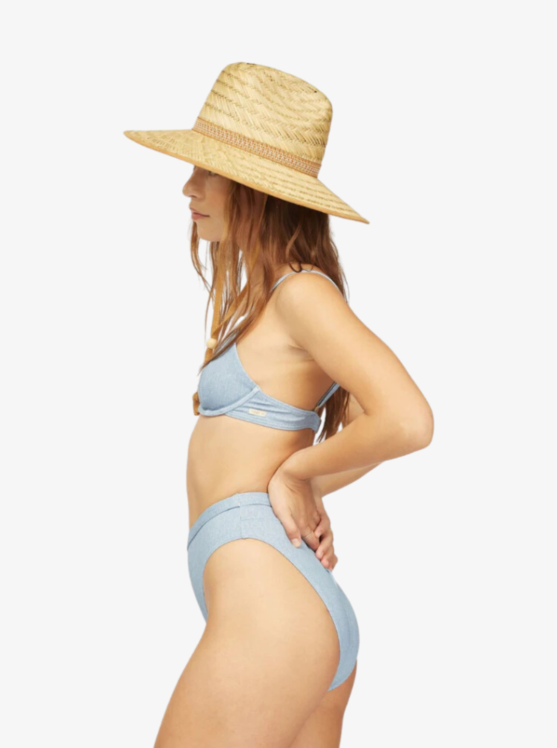 Womens Wrangler Down With Denim High Maui Bikini Bottom - Billabong Malaysia