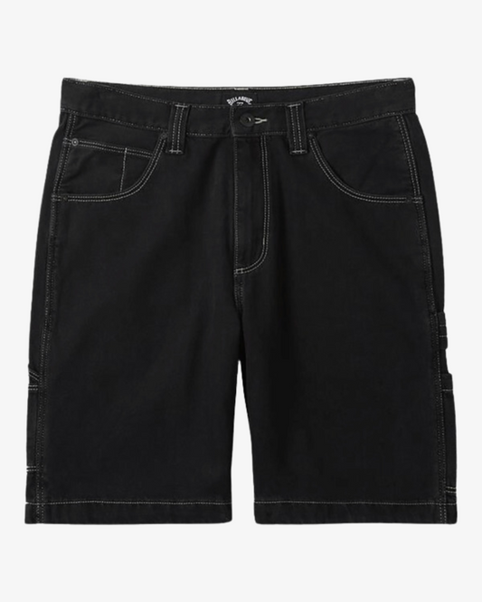 Mens Bad Dog Immortal Workwear Denim Shorts - Billabong Malaysia