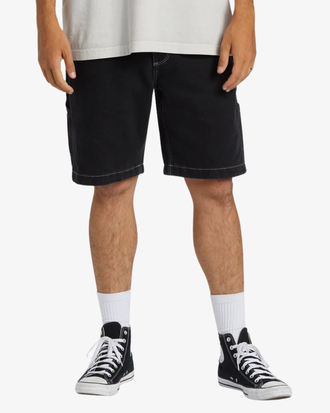 Mens Bad Dog Immortal Workwear Denim Shorts - Billabong Malaysia