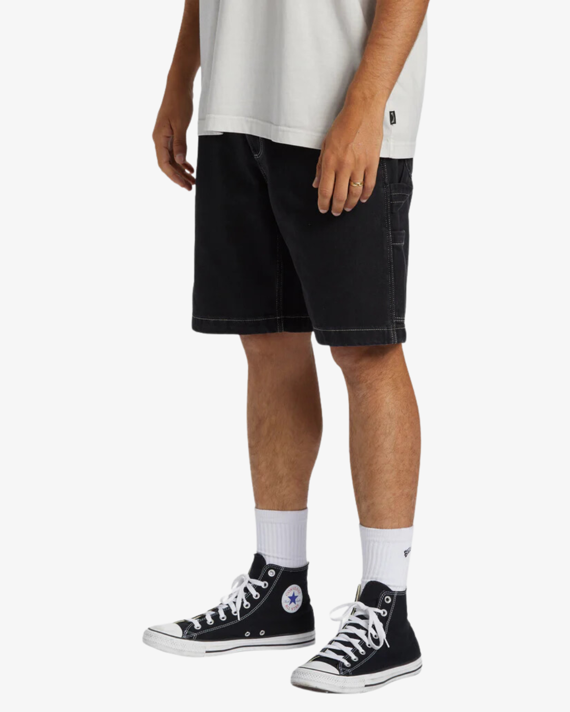 Mens Bad Dog Immortal Workwear Denim Shorts - Billabong Malaysia