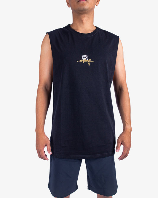 Mens OG Script Muscle Tee - Billabong Malaysia