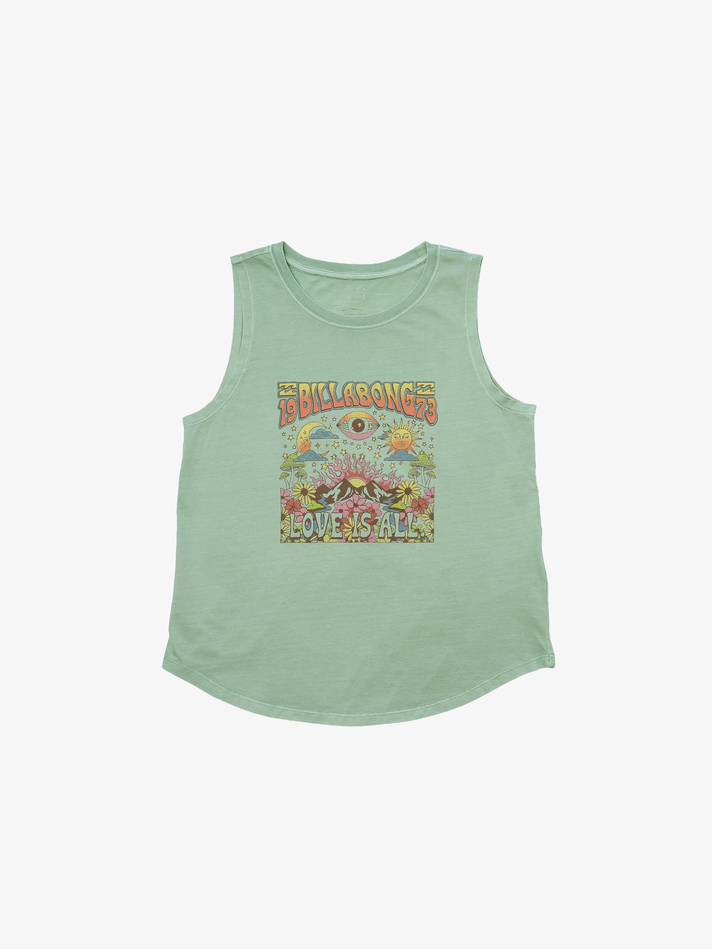 Womens You're A Peach Muscle Tee - Billabong Malaysia