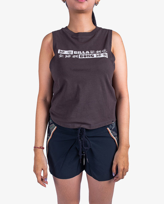 Womens Sun Up Muscle Tee - Billabong Malaysia