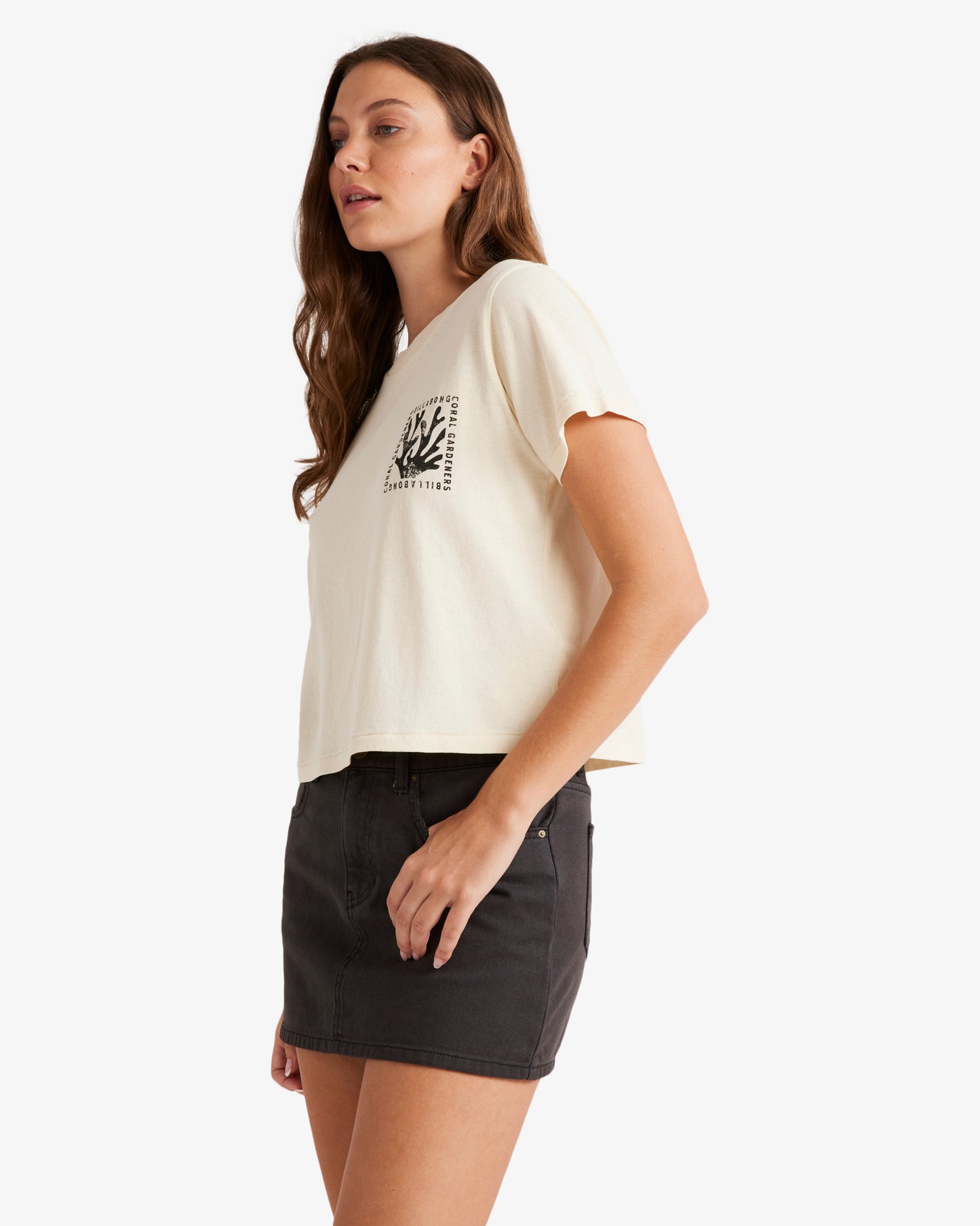 Womens Coral Gardener Shrunken T-Shirt - Billabong Malaysia