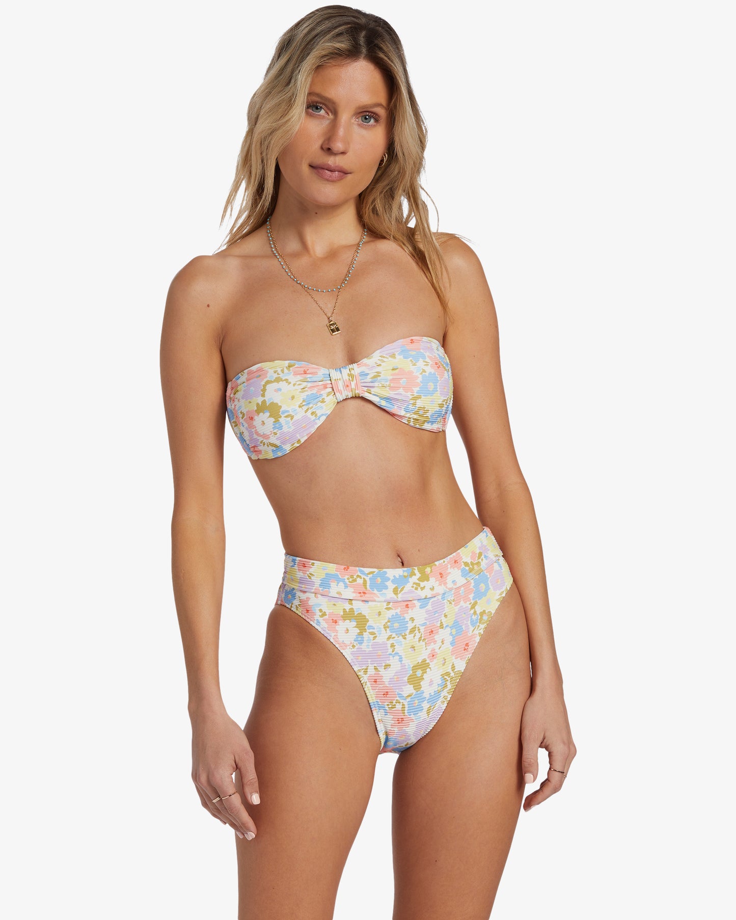 Womens Dream Chaser Tanlines Maui Mid-Waist Bikini Bottoms - Billabong Malaysia
