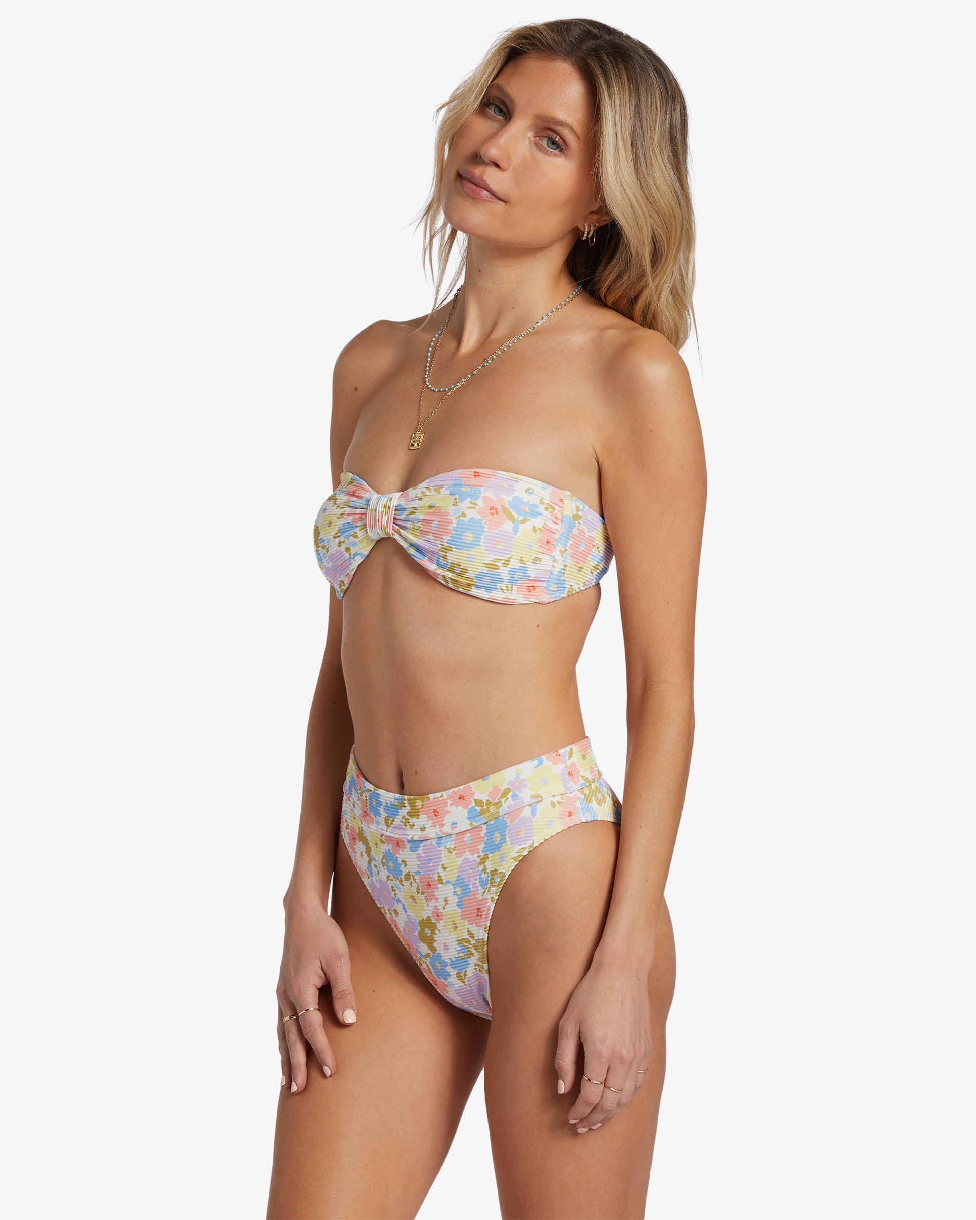Womens Dream Chaser Tanlines Maui Mid-Waist Bikini Bottom - Billabong Malaysia