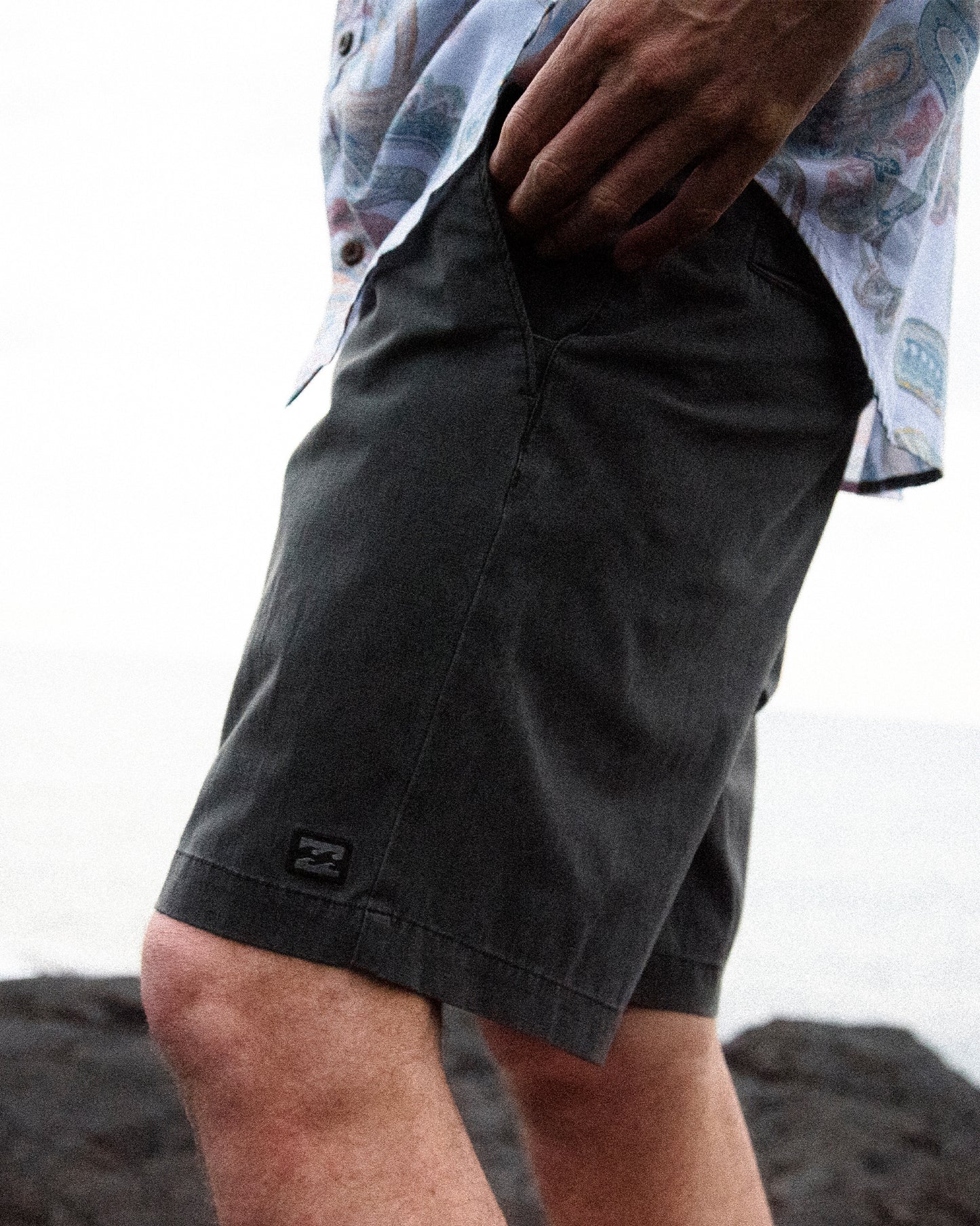 Mens Crossfire Wave Washed 18" Hybrid Submersible Shorts - Billabong Malaysia