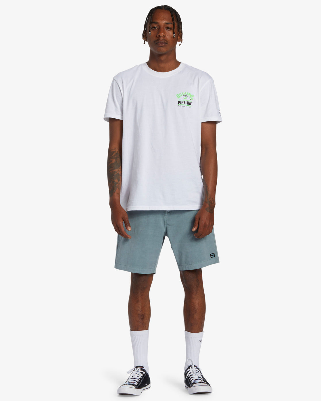 Mens Crossfire Wave Washed Hybrid Shorts - Billabong Malaysia