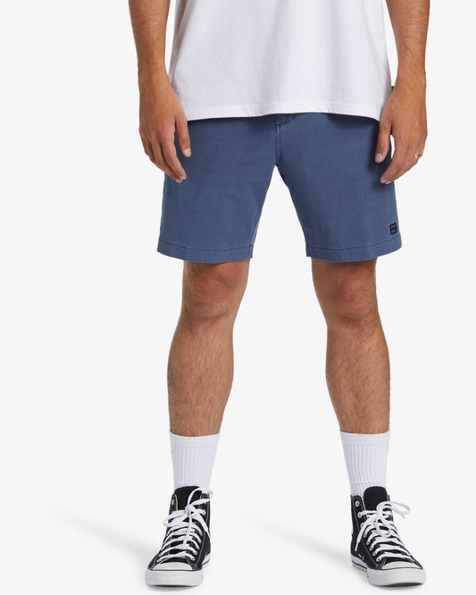 Mens Crossfire Wave Washed 18" Hybrid Submersible Shorts - Billabong Malaysia