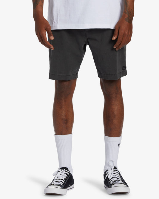 Mens Crossfire Wave Washed 18" Hybrid Submersible Shorts - Billabong Malaysia