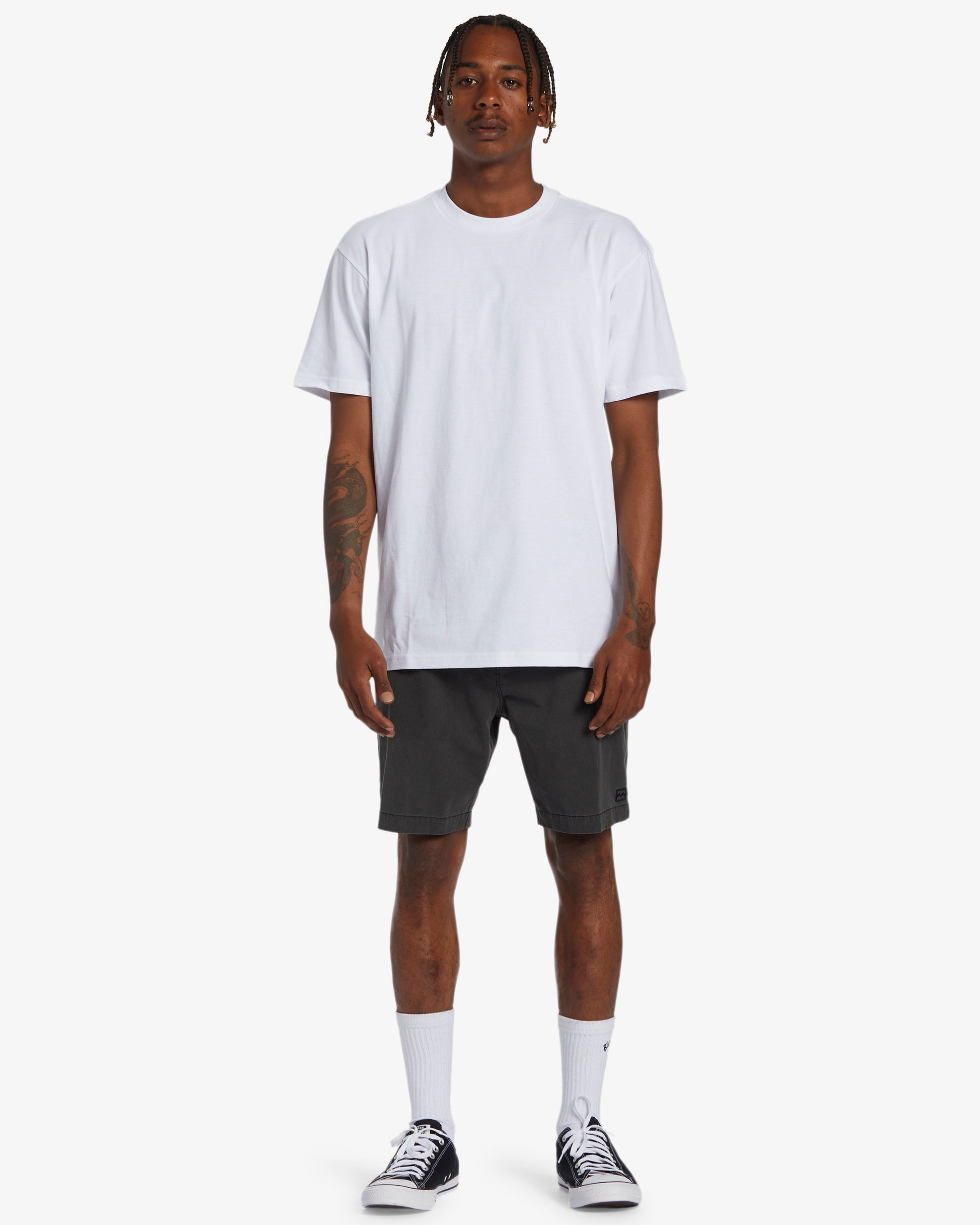 Mens Crossfire Wave Washed 18" Hybrid Submersible Shorts - Billabong Malaysia