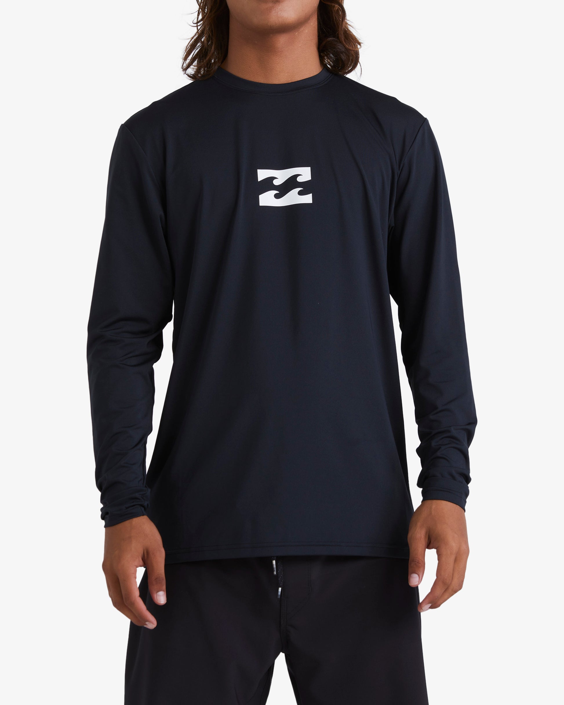 Mens All Day Wave Long Sleeve UPF 50 Surf T-Shirt - Billabong Malaysia