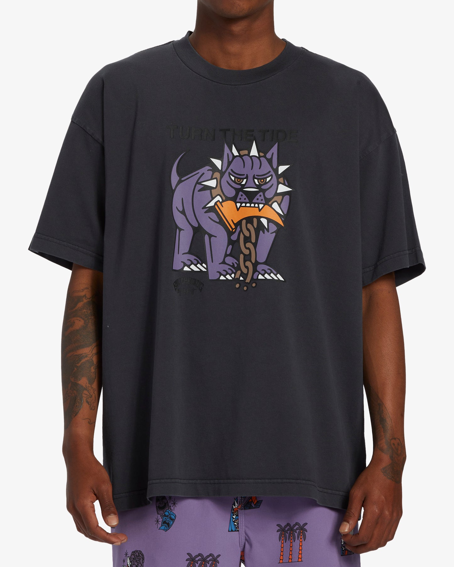 Mens Dog Days Og Short Sleeve Wave Washed T-Shirt - Billabong Malaysia