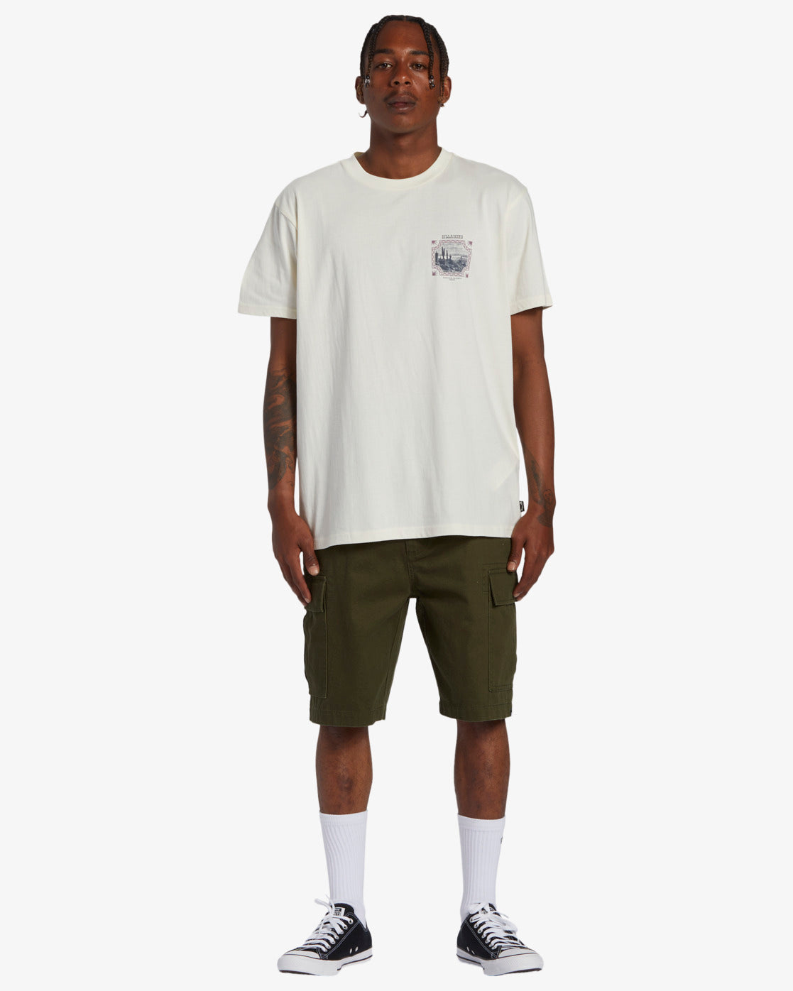 Mens Crossed Up T-Shirt ID - Billabong Malaysia
