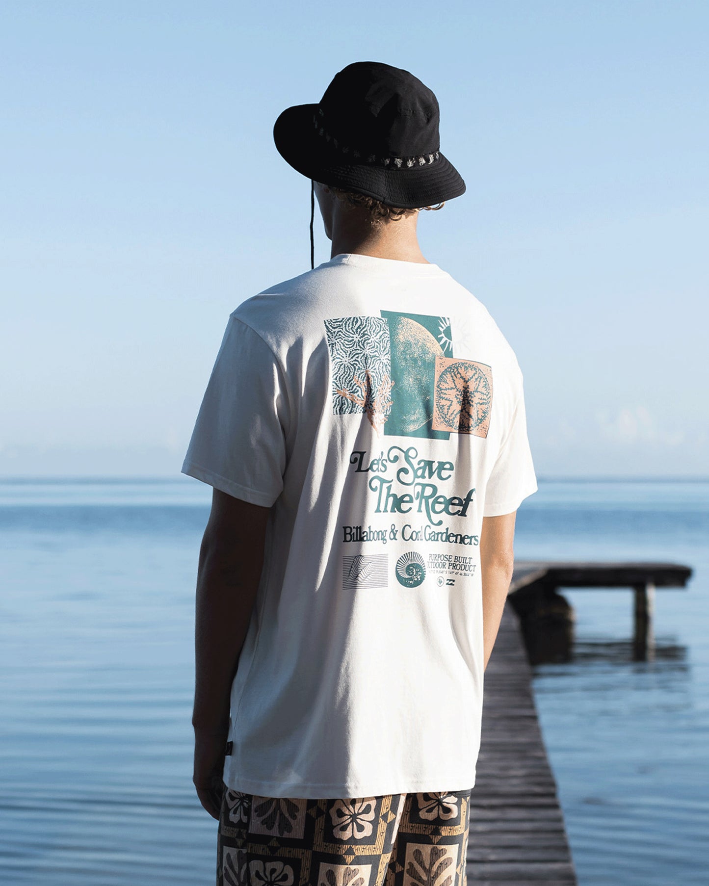 Mens Coral Gardeners Lets Save The Reef Short Sleeve T-Shirt - Billabong Malaysia