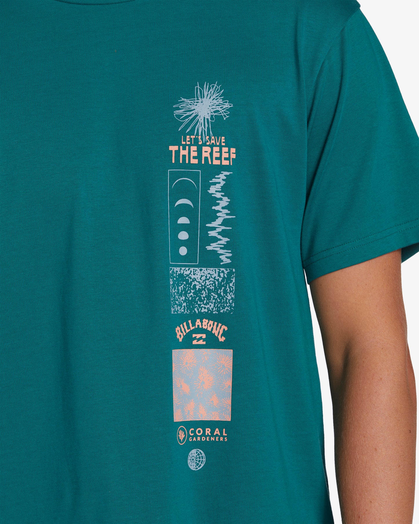 Mens Coral Gardeners Reef Nursery Short Sleeve T-Shirt - Billabong Malaysia