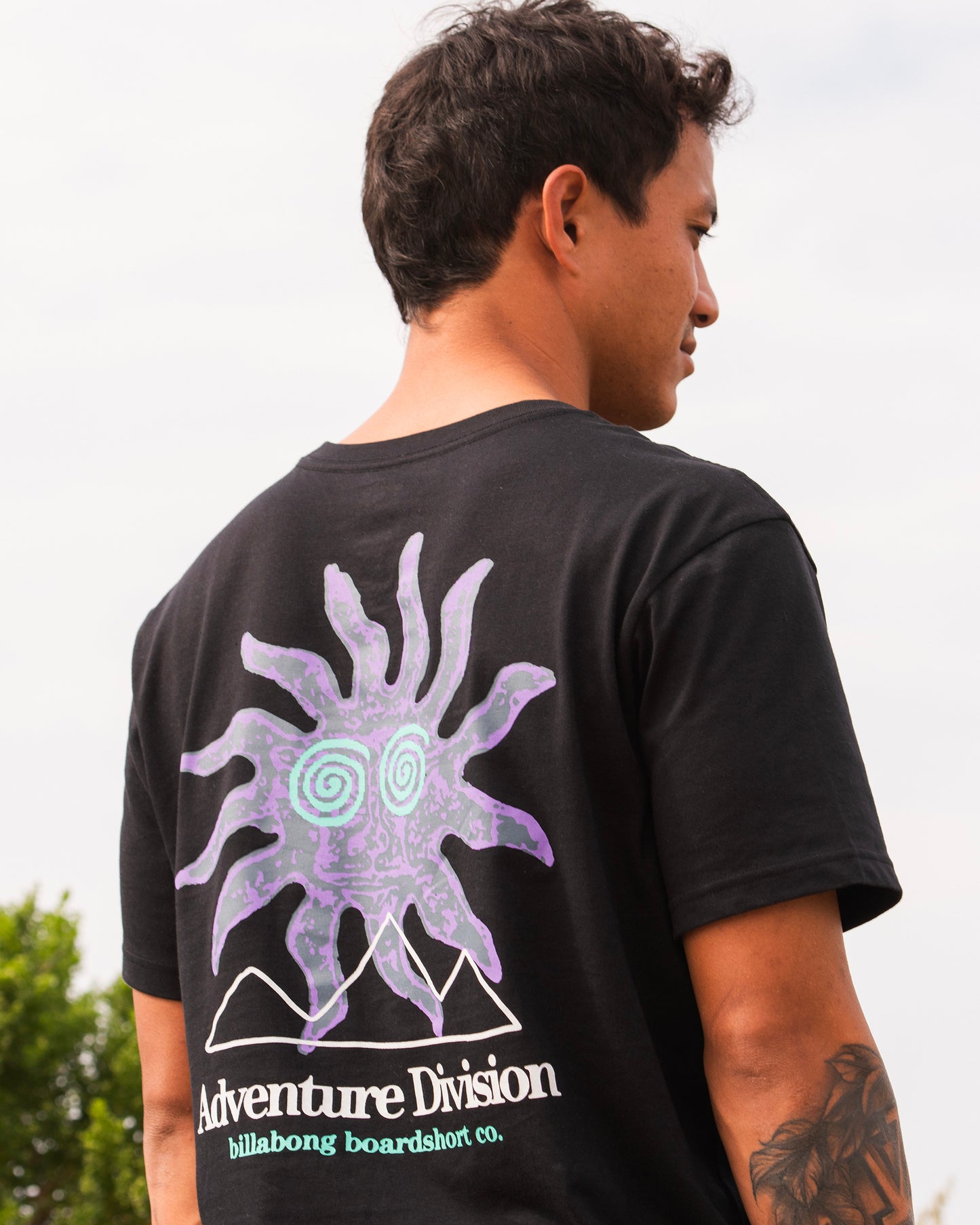 Mens Up Rise Short Sleeves T-shirt - Billabong Malaysia