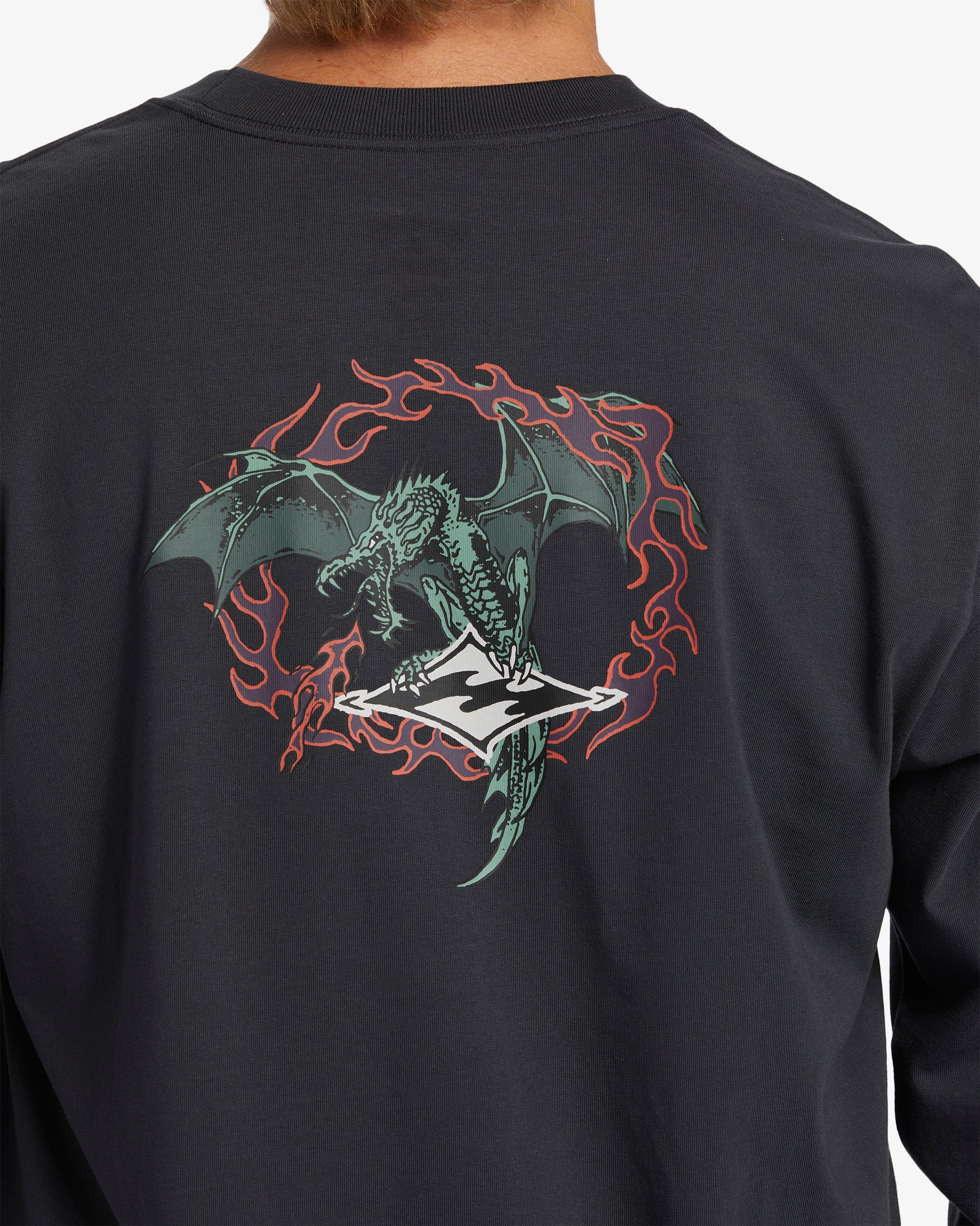 Mens Dragon Long Sleeves T-shirt - Billabong Malaysia