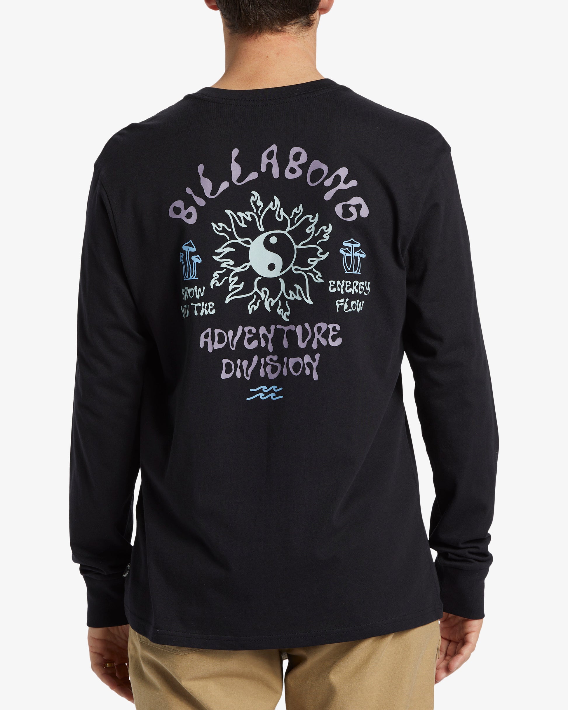 Mens Flow Long Sleeve T-Shirt - Billabong Malaysia