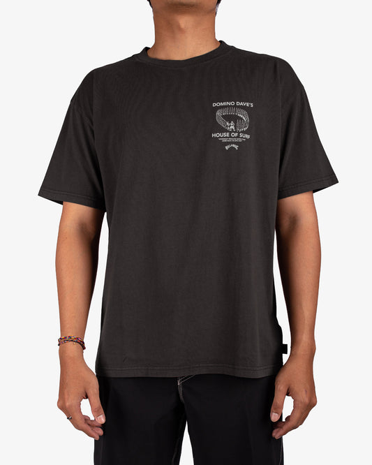 Mens Domino Dave OG T-Shirt - Billabong Malaysia