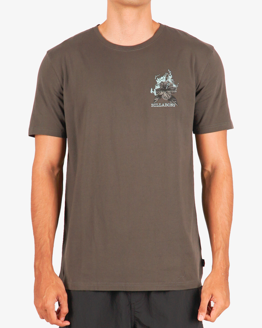 Mens Retro Poster Regular T-Shirt - Billabong Malaysia