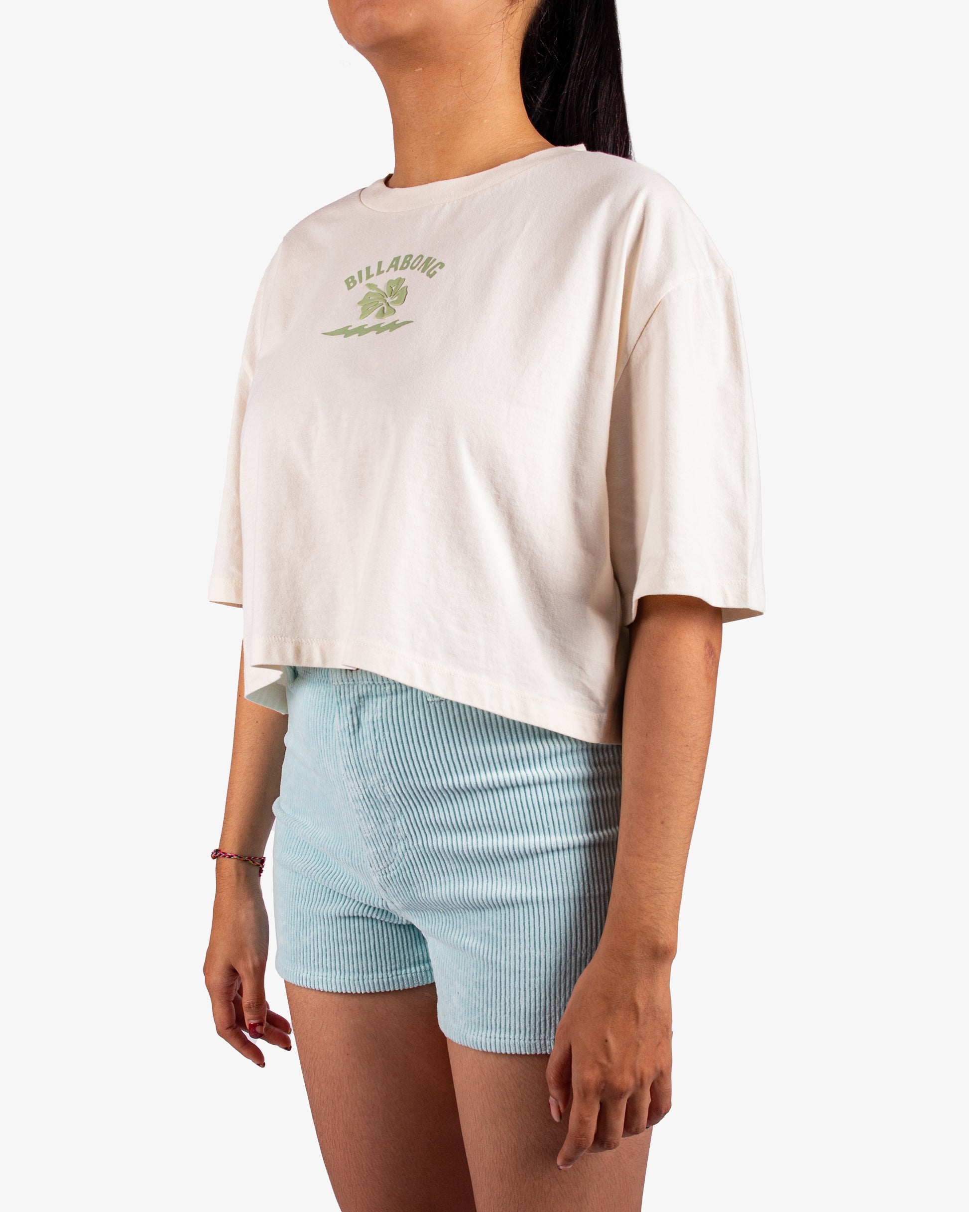 Womens Riding The Wave Crop T-Shirt - Billabong Malaysia