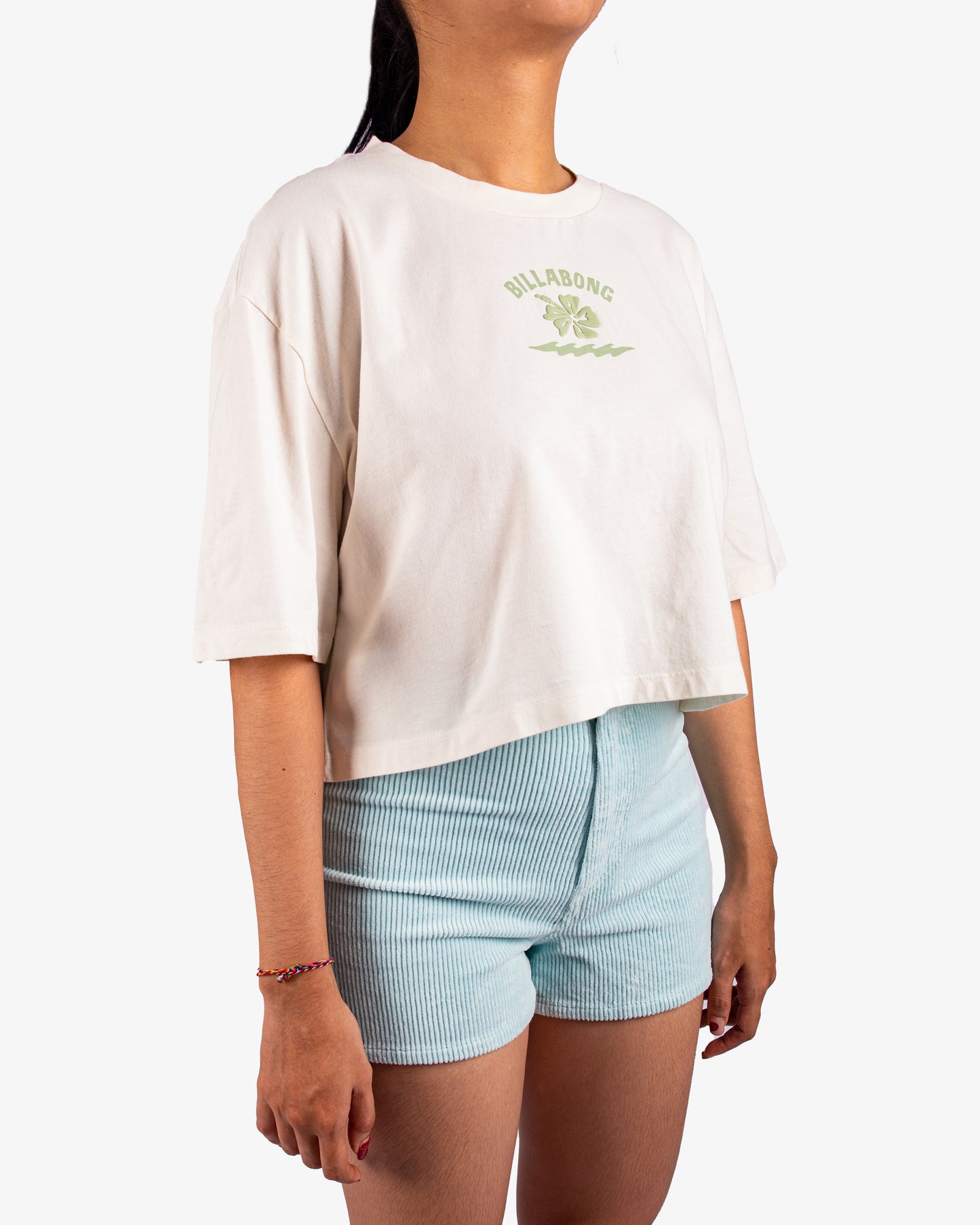 Womens Riding The Wave Crop T-Shirt - Billabong Malaysia