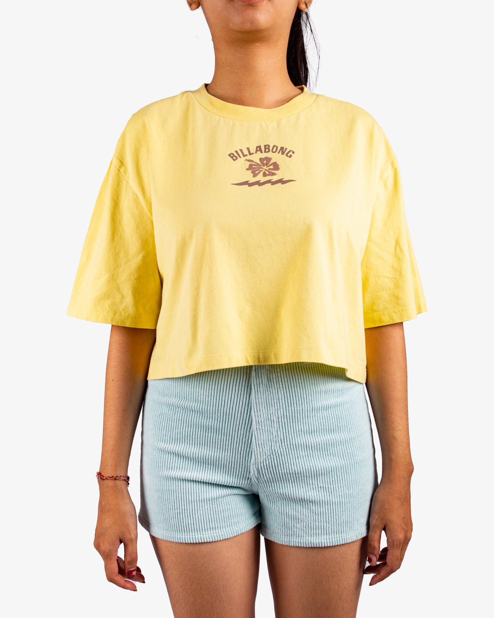 Womens Riding The Wave Crop T-Shirt - Billabong Malaysia