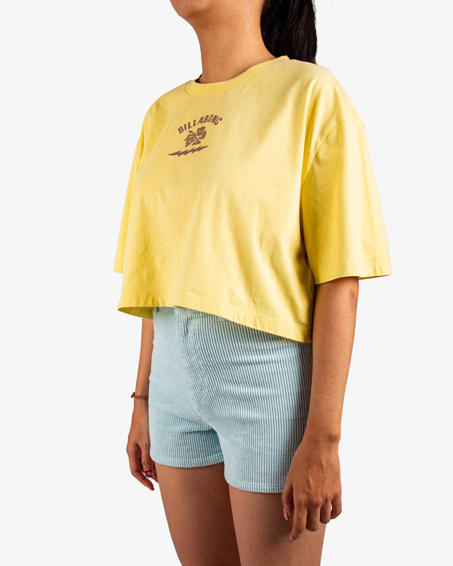 Womens Riding The Wave Crop T-Shirt - Billabong Malaysia