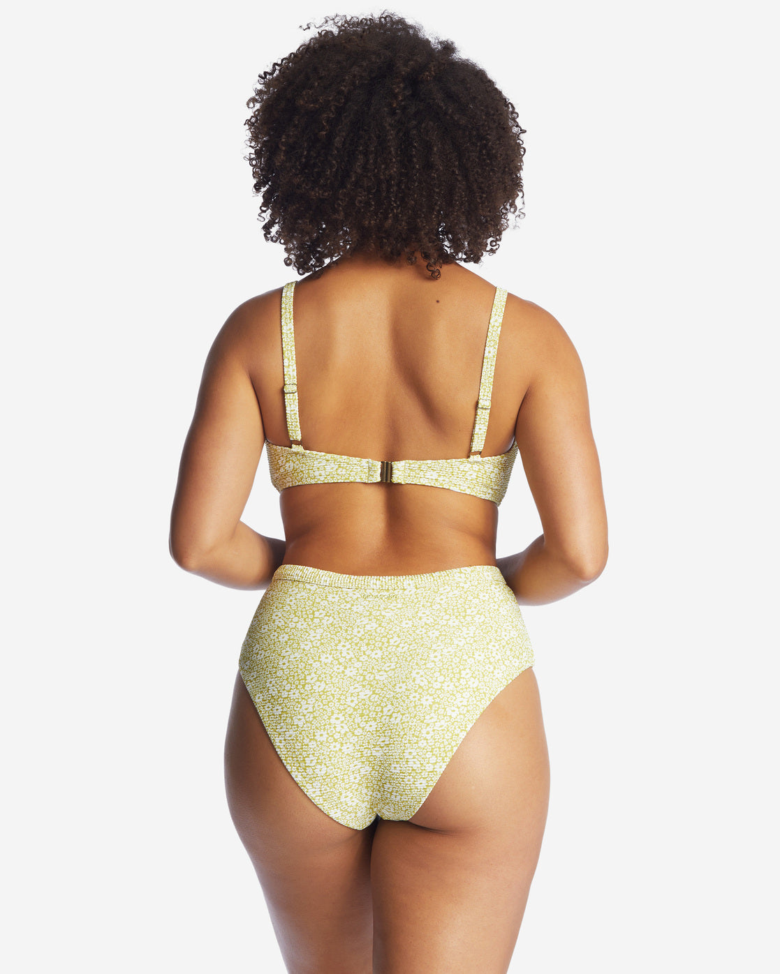 Womens Little Whispers High Rise Hike Skimpy Bikini Bottom - Billabong Malaysia