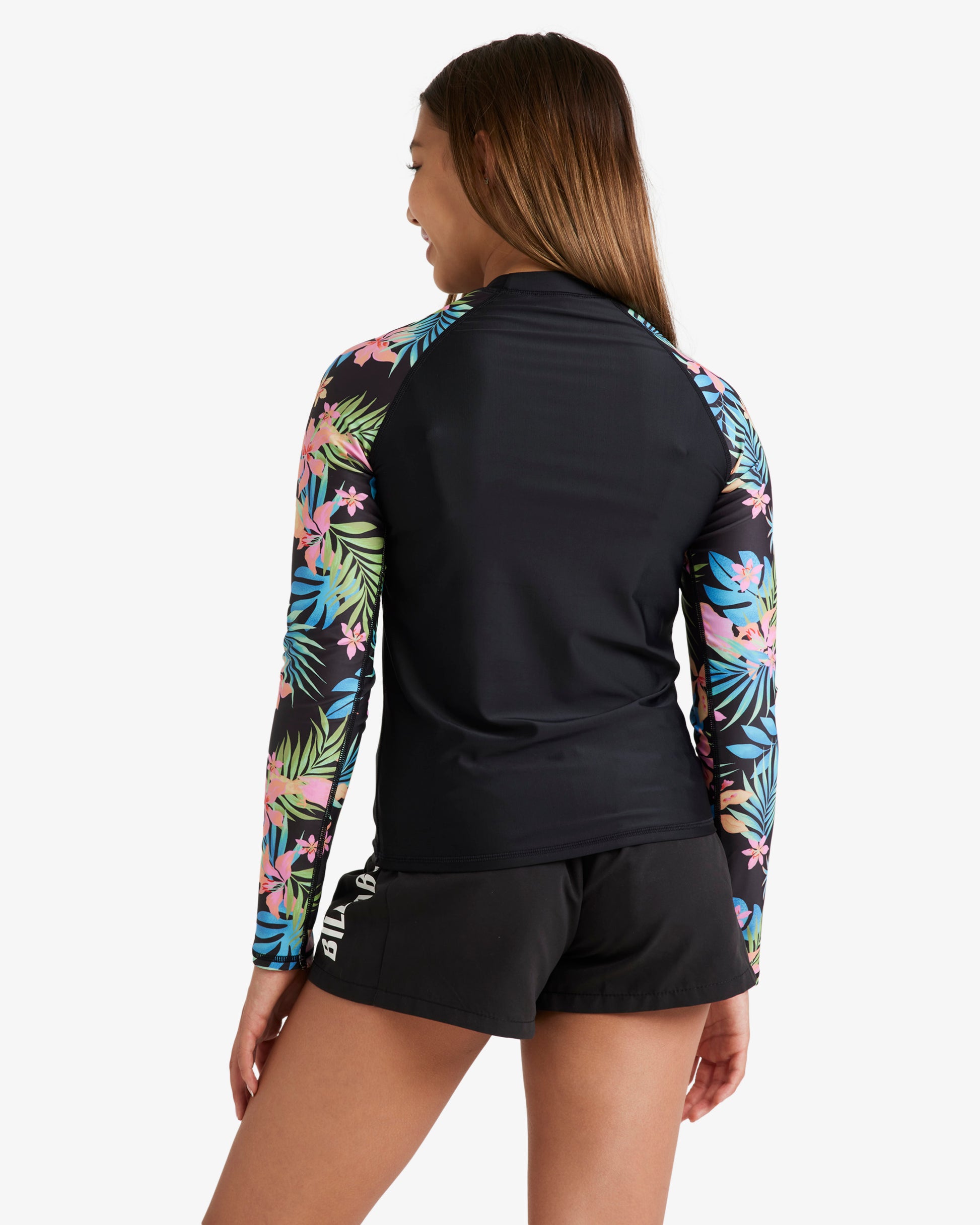 Girls 2-16 In Da Jungle Rash Vest - Billabong Malaysia