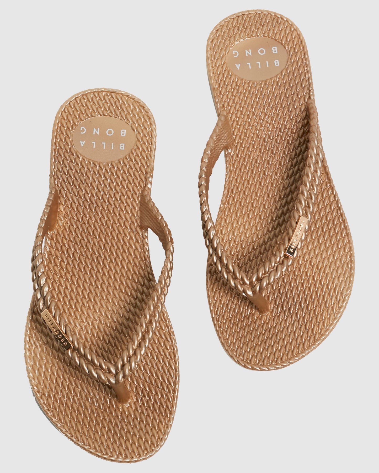 Womens Kick Back Metallic Flip-Flops - Billabong Malaysia