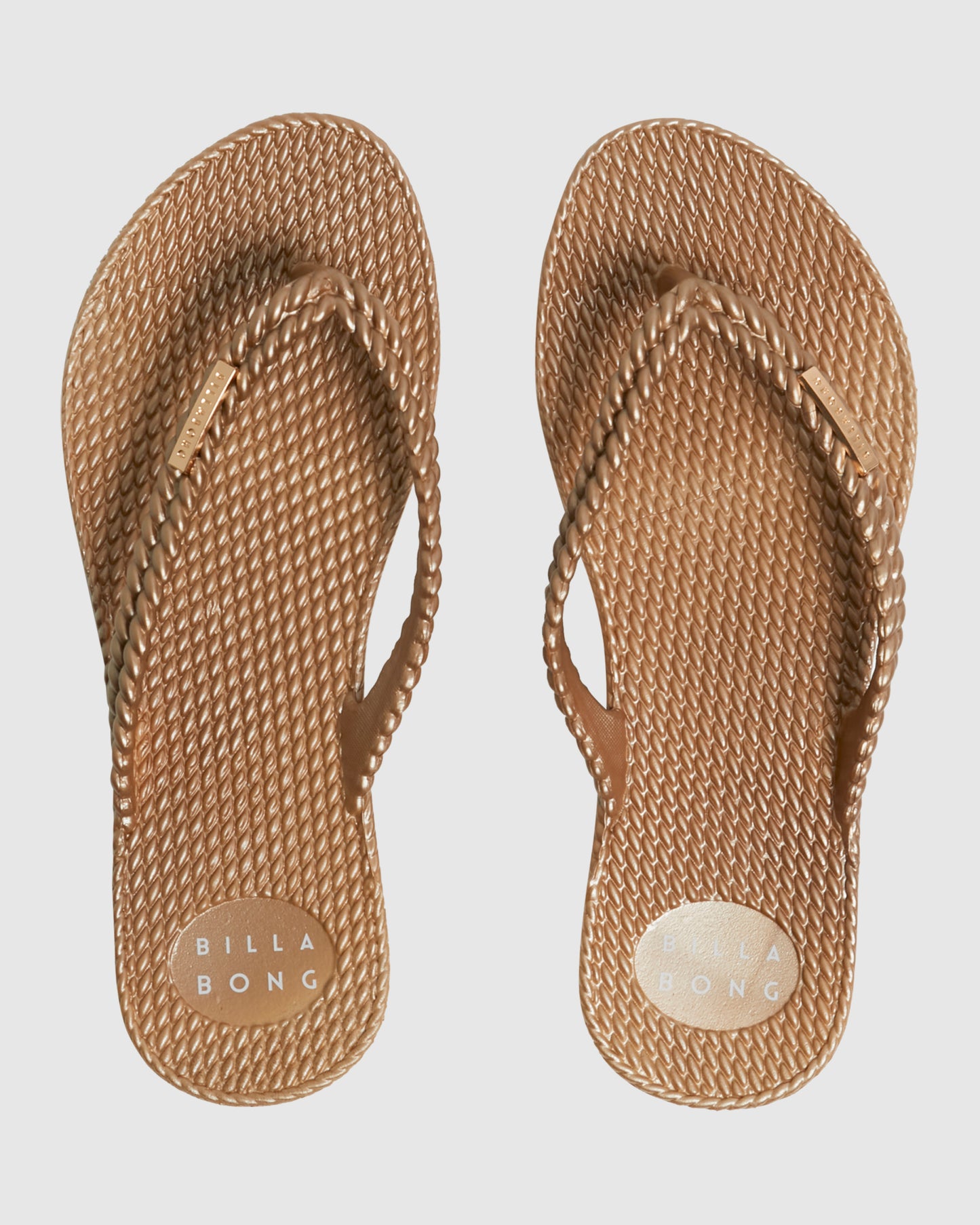 Womens Kick Back Metallic Flip-Flops - Billabong Malaysia