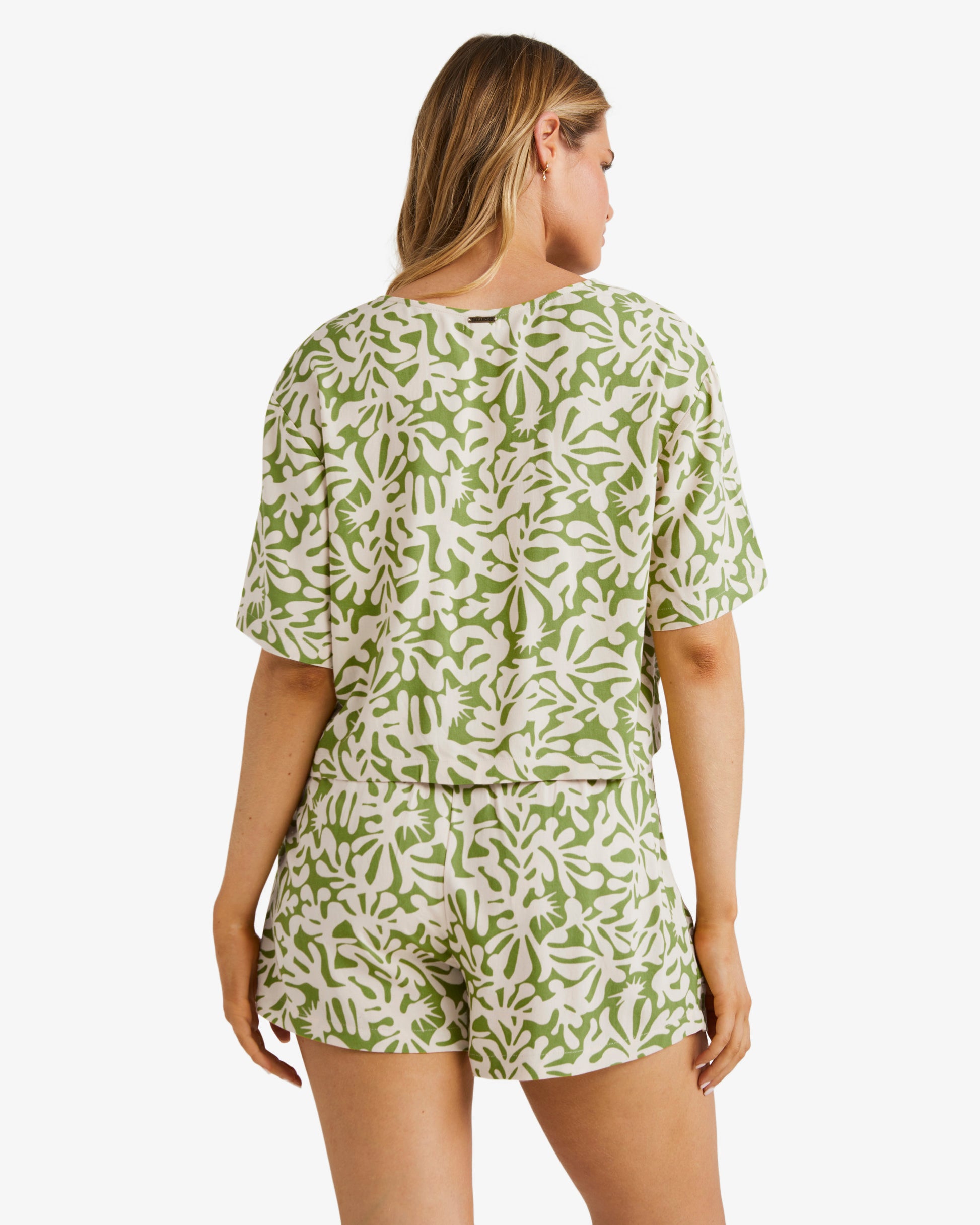 Womens Palm Grove Elastic Waist Shorts - Billabong Malaysia