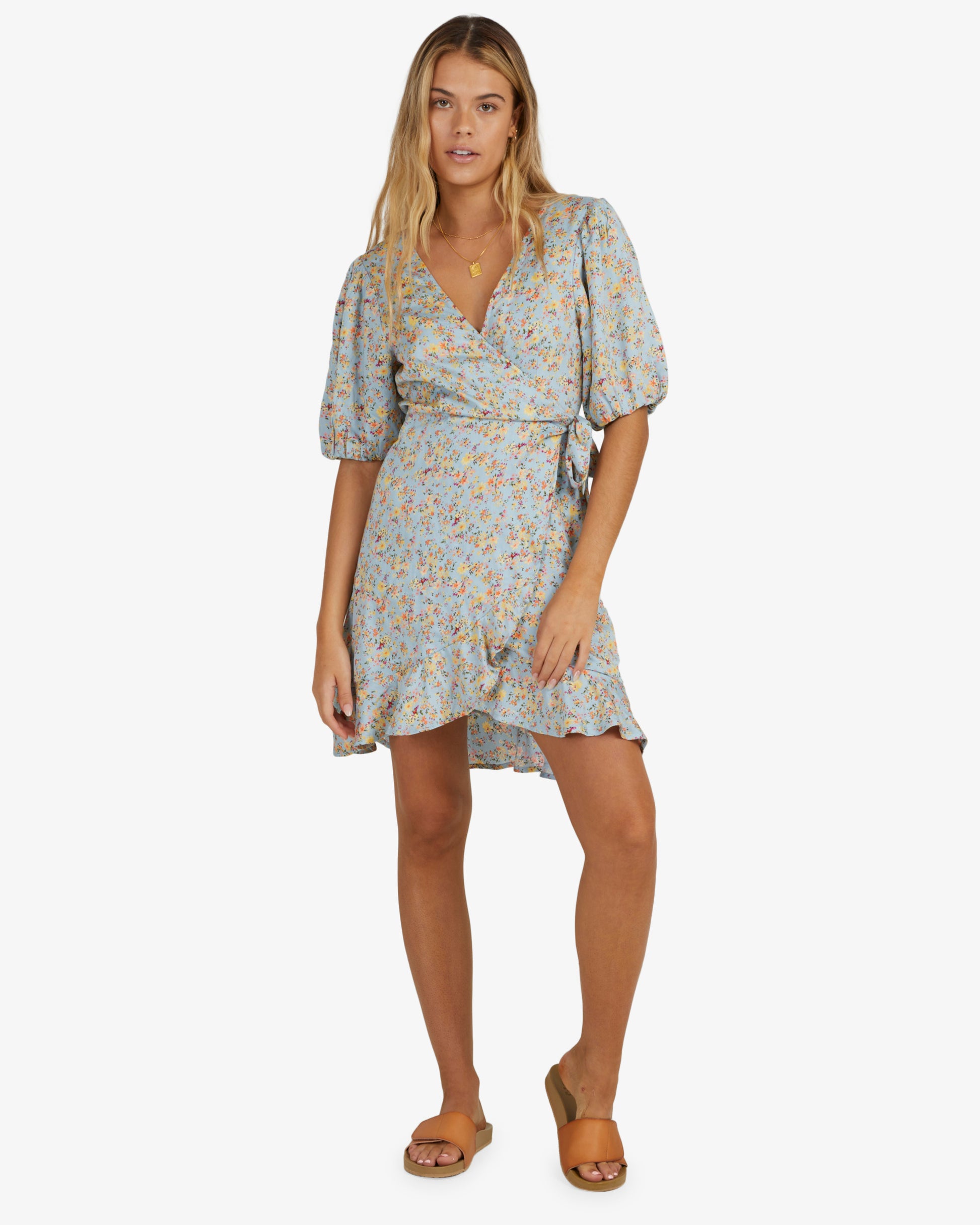 Womens Sunshine Wrap Dress - Billabong Malaysia