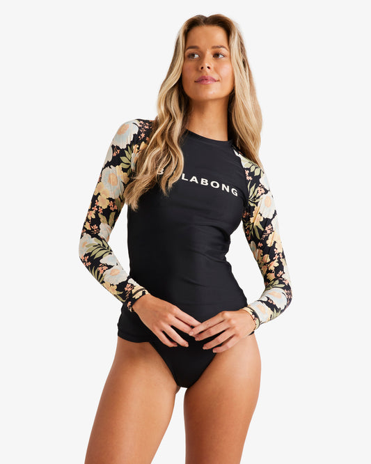 Womens Lost Cove Leilani Rash Vest - Billabong Malaysia