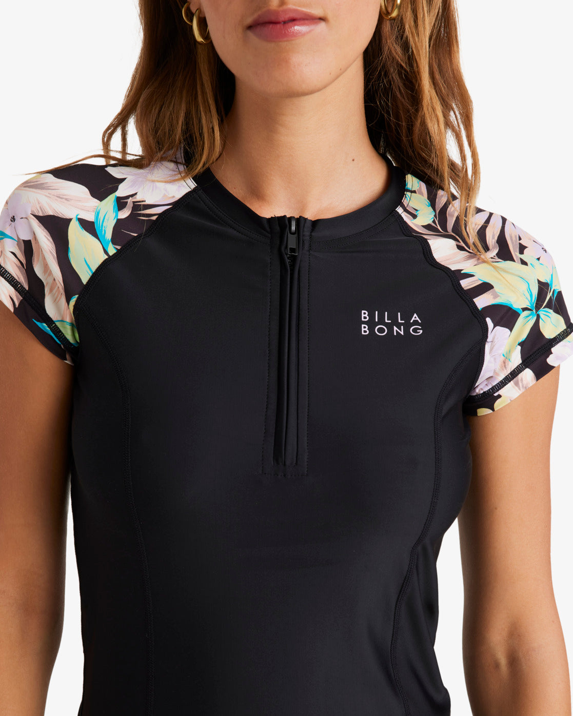 Womens Shadow Tropic Point Break Rash Vest - Billabong Malaysia